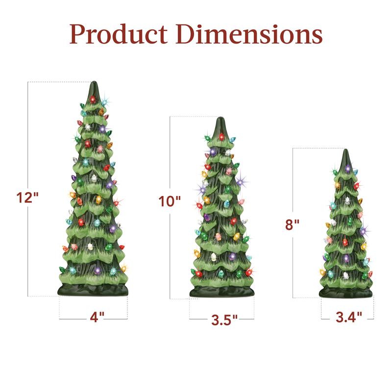 Resin Christmas Decoration Tree